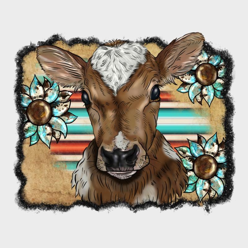 Western Wreath Baby Calf Urban Hoodie by BarkalooDesign | Teevron