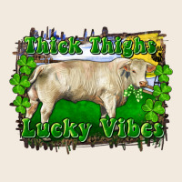 Thick Thighs Lucky Vibes Charolais Bull Zipper Hoodie | Teevron