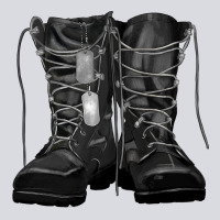 Soldier Boots Zipper Hoodie | Teevron