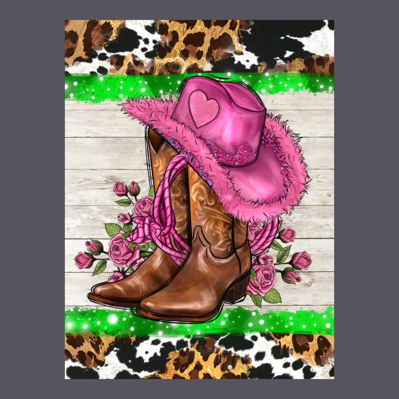 Cowgitl Hat And Roses Vintage Hoodie by AdoDesignShop | Teevron