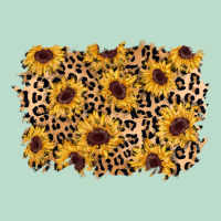 Sunflower Leopard Background Premium Hoodie | Teevron