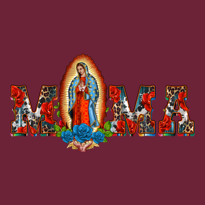 Mama Our Lady Of Guadalupe Long Sleeve Tee by BarkalooDesign | Teevron