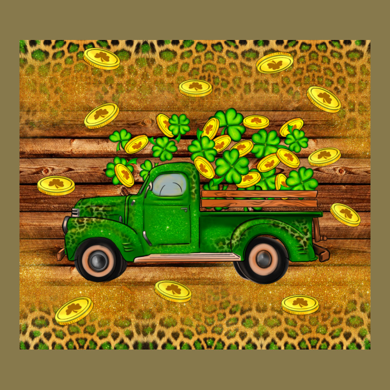 St Patricks Day Truck Premium Hoodie by Artiststas | Teevron