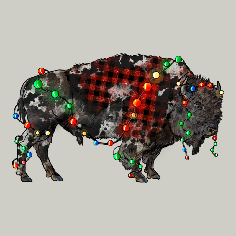Christmas Bison Heavyweight Hoodie by RanaPortraitStore | Teevron