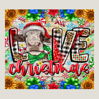 Love Christmas Cow Heavy Core Tee | Teevron