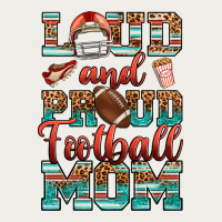 Loud And Proud Football Mom Zipper Hoodie | Teevron