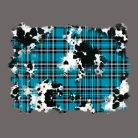 Winter Plaid Cowhide Pattern Background Classic Tee | Teevron