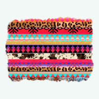 Aztec Western Leopard Cowhide Background Premium Hoodie | Teevron