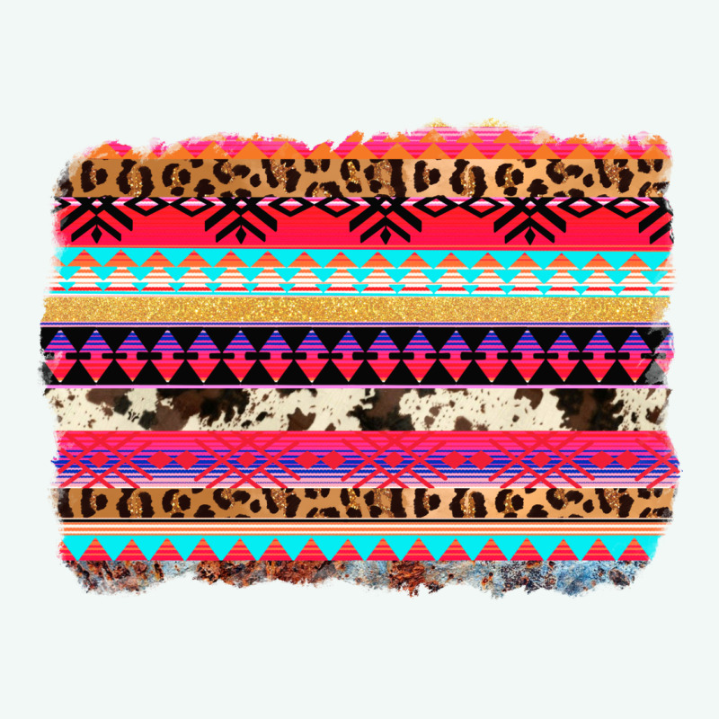 Aztec Western Leopard Cowhide Background Premium Hoodie by AdoDesignShop | Teevron