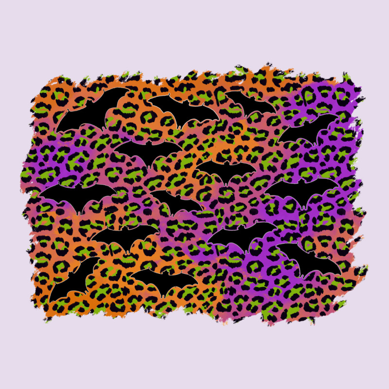 Halloween Leopard Bat Background Premium Hoodie by AdoDesignShop | Teevron