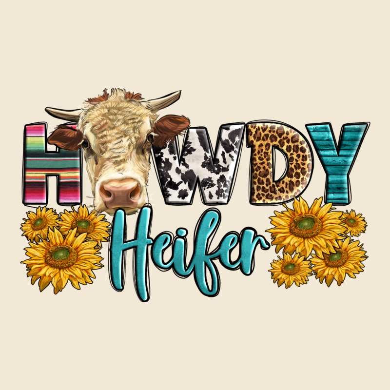 Western Howdy Heifer With Simmental Cow Premium Tee by LillyAllenDesigns | Teevron