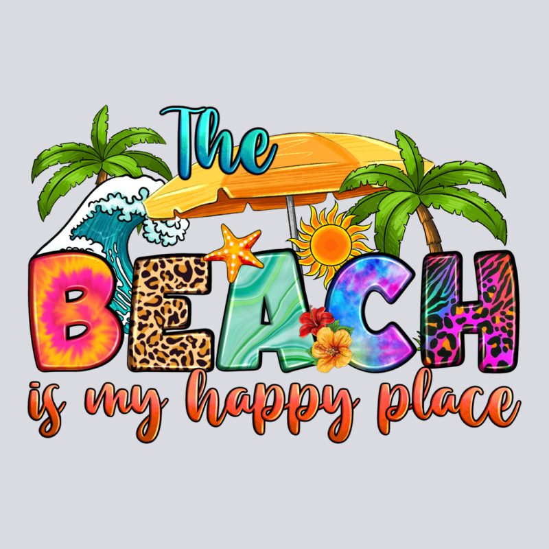 The Beach Is My Happy Place Zipper Hoodie by RanaPortraitStore | Teevron
