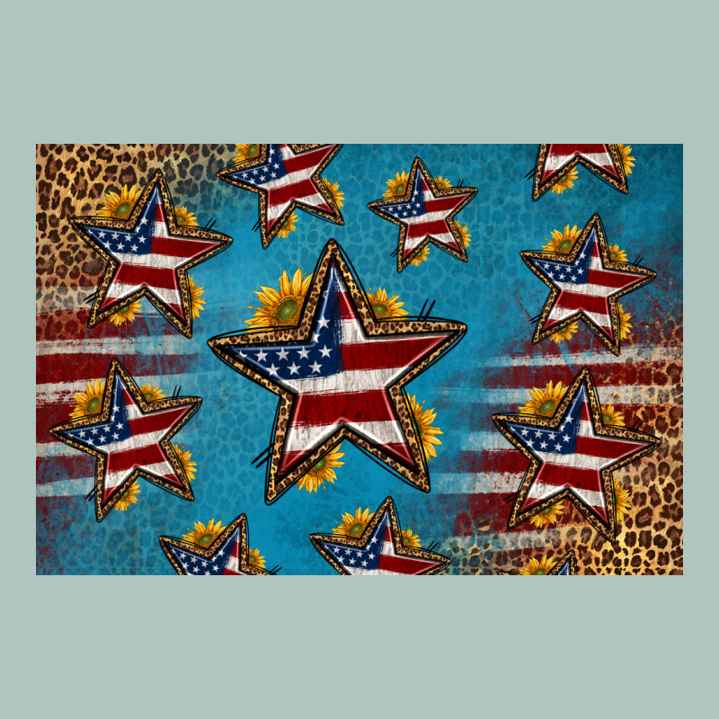 4th Of July Stars Skinny Metal Can Holder Premium Sweatshirt by HRA Design Shop | Teevron