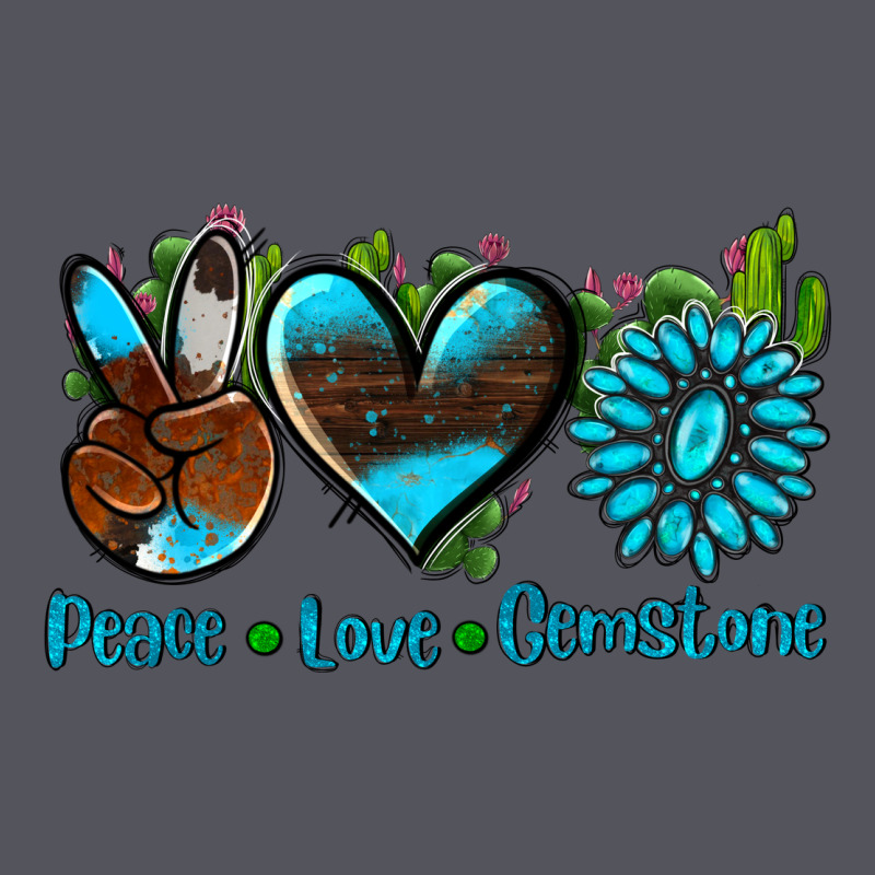 Peace Love  Gemstone Vintage Hoodie by AdoDesignShop | Teevron