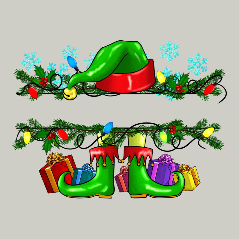 Custom Name Christmas Elf Heavyweight Hoodie by texasbilliewilder | Teevron