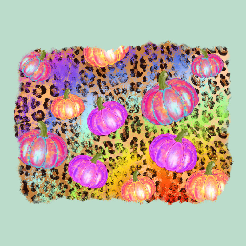 Colourful Pumpkin Background Premium Hoodie by AdoDesignShop | Teevron