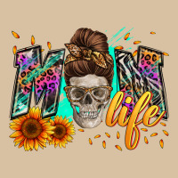 Mom Life With Skull Heavyweight Hoodie | Teevron