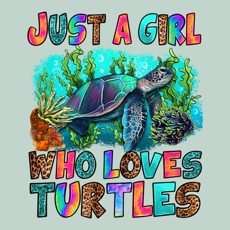 Just A Girl Who Loves Turtles Zipper Hoodie by RanaPortraitStore | Teevron