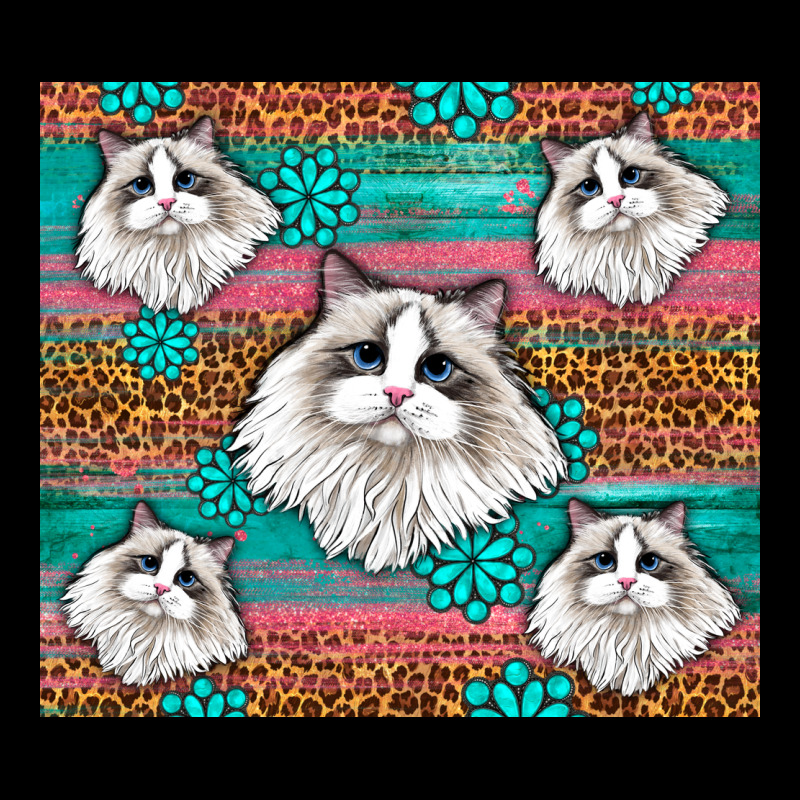 Western Ragdoll Cat Urban Hoodie by LillyAllenDesigns | Teevron