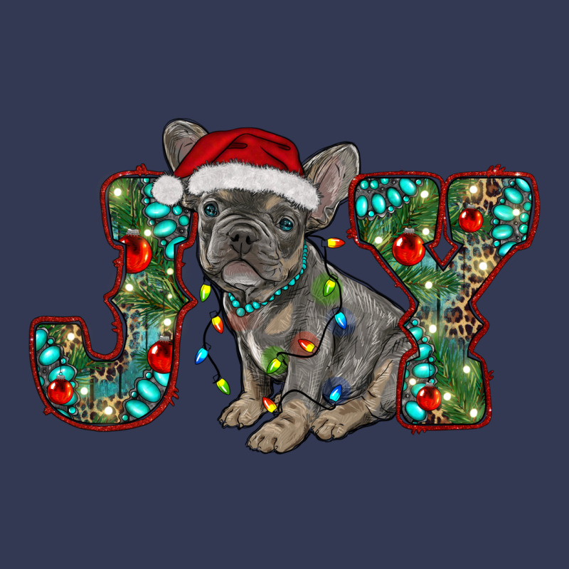 French Bulldog Christmas Joy Heavyweight Hoodie by RanaPortraitStore | Teevron
