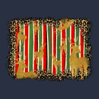 Christmas Reindeers Leopard Background Urban Hoodie | Teevron