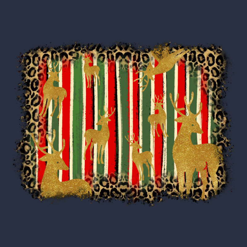 Christmas Reindeers Leopard Background Urban Hoodie by BarkalooDesign | Teevron