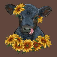 Black Angus Calf With Sunflowers Classic Tee | Teevron