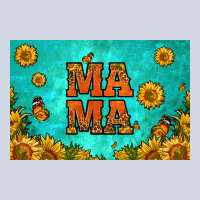 Sunflowers Mama Skinny Metal Can Holder Premium Sweatshirt | Teevron