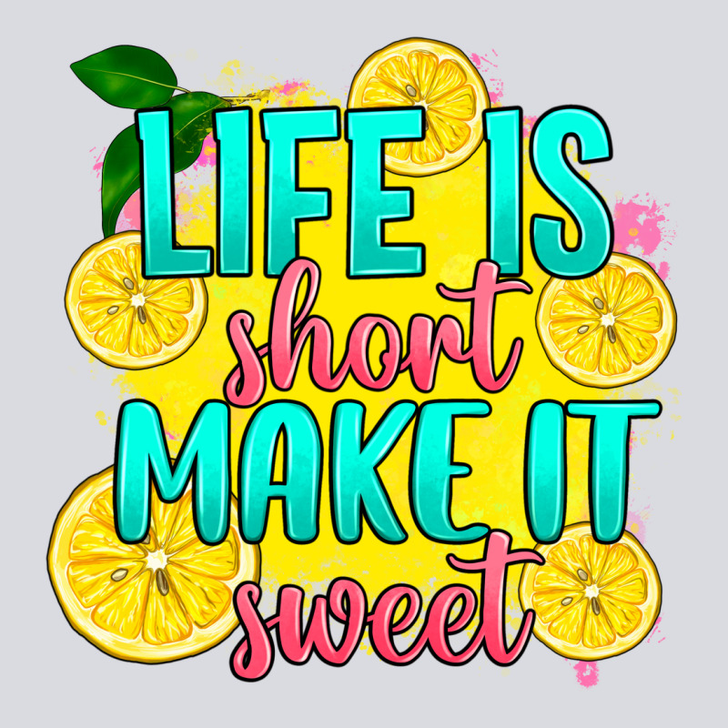 Life Is  Make It Sweet Zipper Hoodie by RanaPortraitStore | Teevron