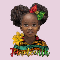 Juneteenth African Girl Ladies Tee | Teevron