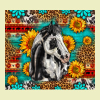 Aztec Sunflowers Horse Urban Hoodie | Teevron