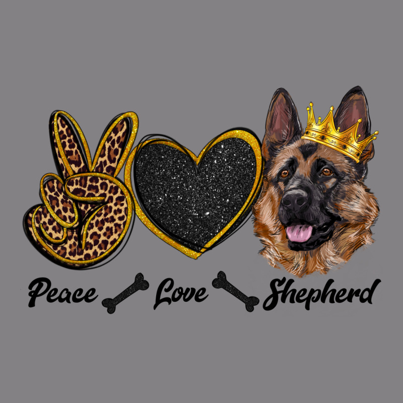 Peace Love Shepherd Heavyweight Hoodie by RanaPortraitStore | Teevron