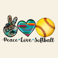 Peace Love Softball Vintage Tee | Teevron