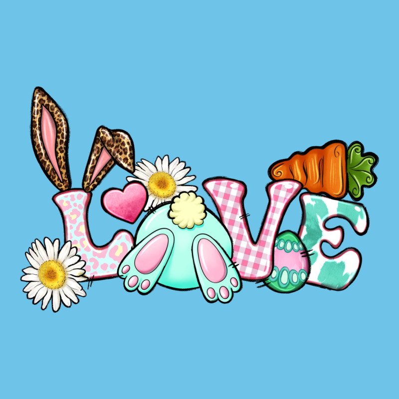 Love Easter Bunny Easter Day Premium Sweatshirt by CowGirlArtShop | Teevron