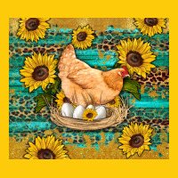 Western Farm Chicken Coop Animals Sunflowers Leopard Turquoise Wooden Premium Hoodie | Teevron