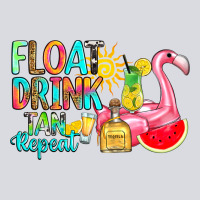 Float Drink Tan Repeat Zipper Hoodie | Teevron