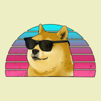 Doge Coin Bitcoin Hodl Retro Sunset Urban Hoodie | Teevron