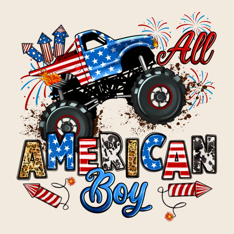 Fourth Of July Monster Truck All American Boy Zipper Hoodie by RanaPortraitStore | Teevron
