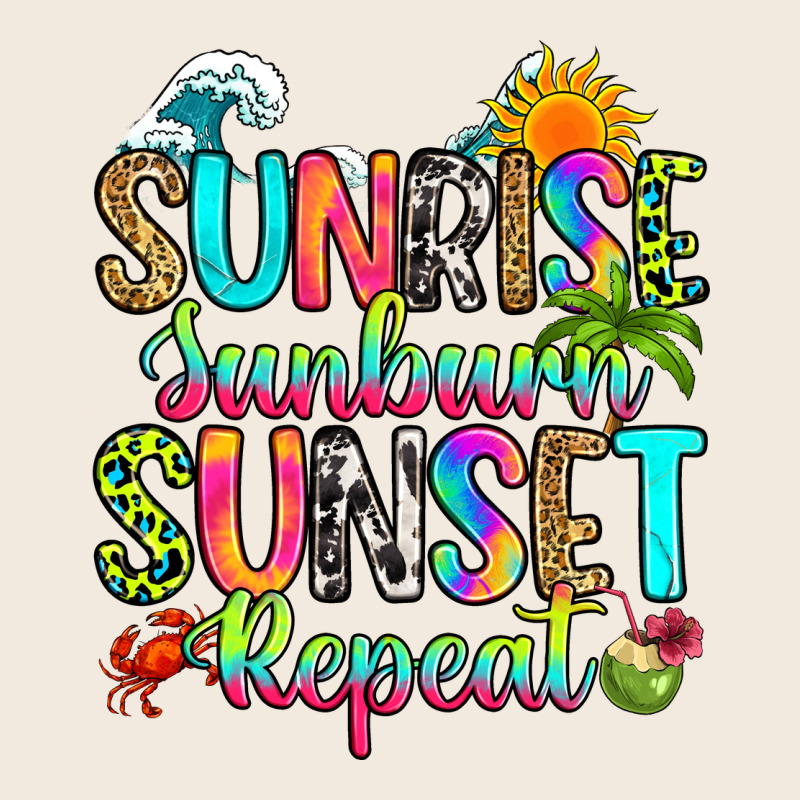 Sunrise Sunburn Sunset Repeat Zipper Hoodie by RanaPortraitStore | Teevron