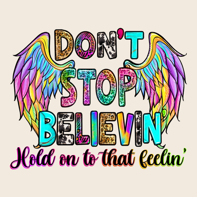 Don't Stop Believin' Hold On To That Feelin' Zipper Hoodie by RanaPortraitStore | Teevron