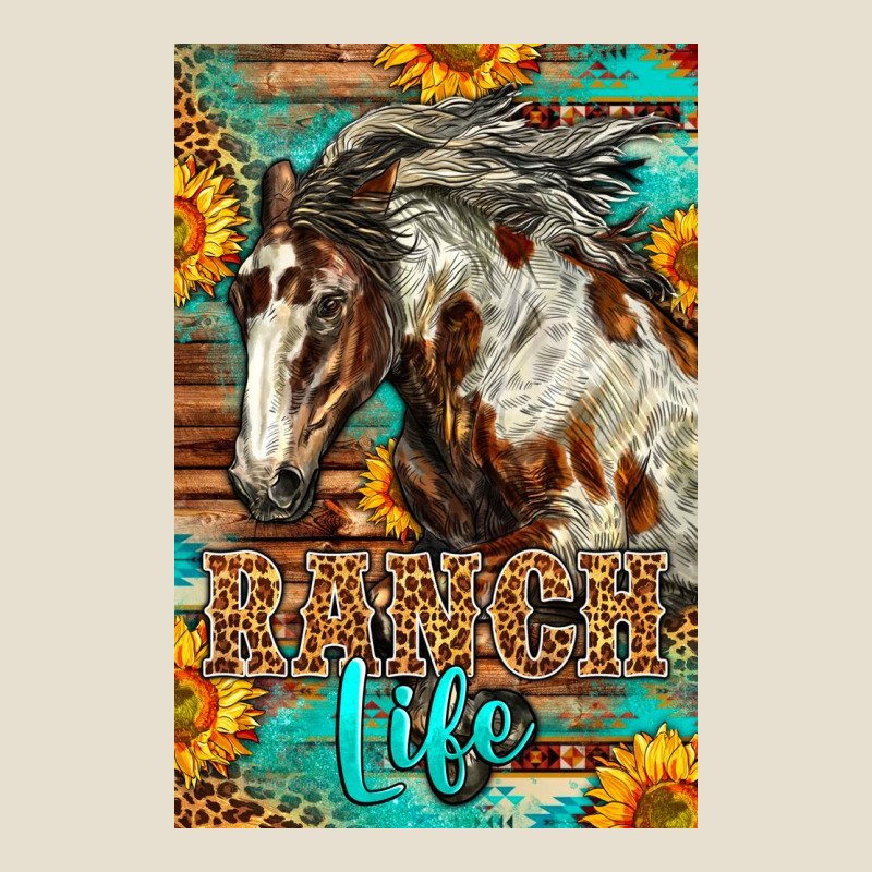 Western Ranch Life Mustang Horse Urban Hoodie by LillyAllenDesigns | Teevron