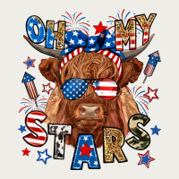 Oh My Stars Highland Cow Zipper Hoodie | Teevron