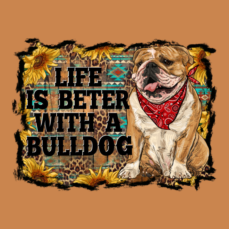 Life Is Better With A Bulldog Heavyweight Hoodie by RanaPortraitStore | Teevron