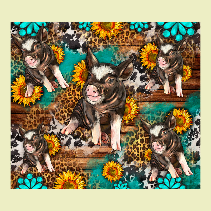 Western Pigs Urban Hoodie by LillyAllenDesigns | Teevron