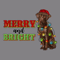 Merry And Bright Labrador Heavyweight Hoodie | Teevron