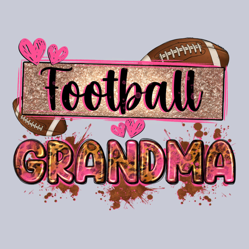 Football Grandma With Leopard Heavyweight Hoodie by Zillion Design Studio | Teevron