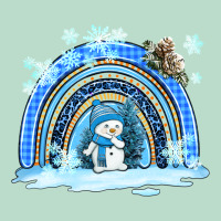Winter   Rainbow And Snowman Premium Hoodie | Teevron