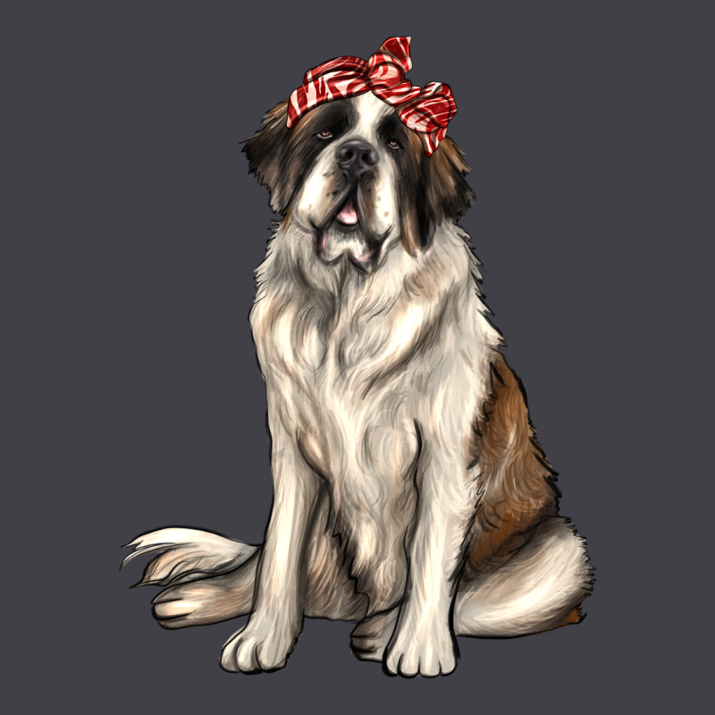 St Bernard With Bandanna Heavyweight Hoodie by texasbilliewilder | Teevron