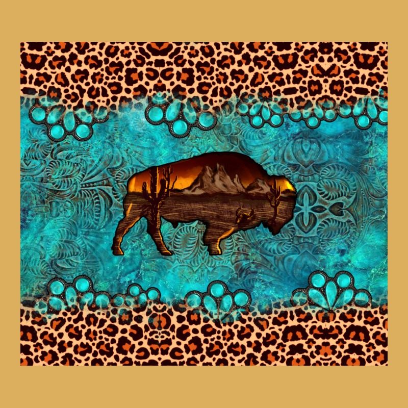 Bison Leopard Gemstone Premium Hoodie by Artiststas | Teevron