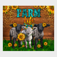 Western Baby Sheeps Farm Life Garden Urban Hoodie | Teevron